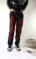 Bacco red "Volt" denim (Relaxed)