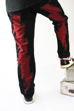 Bacco red "Volt" denim (Relaxed)