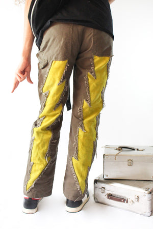 Bacco "Volt" olive green pants (Slim)