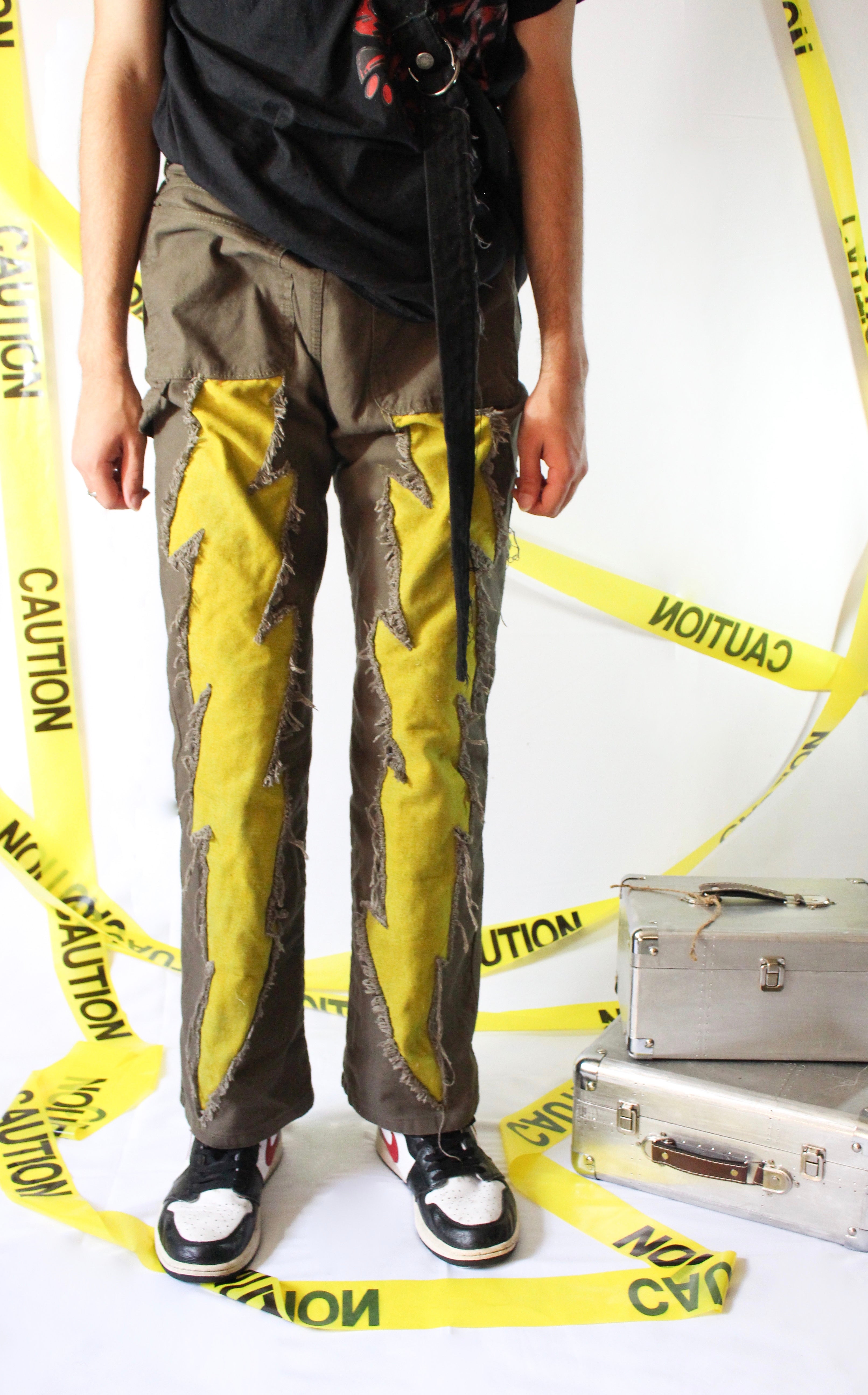 Bacco "Volt" olive green pants (Relaxed)