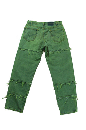 Bacco lime green rage denim (Relaxed)